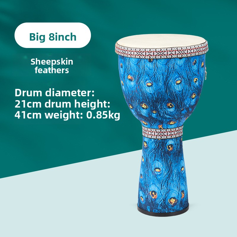 Bongo Drum Set - 8 inç Afrika Büyük 8 El