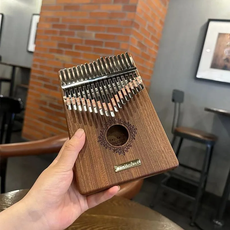 Musical Instrument Of Keyboard - Ahşap Kalimba taşınabilir çocuk başlangıç uygulama