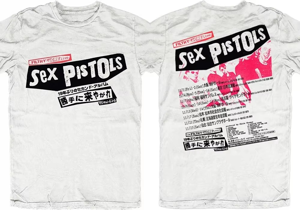 Musical Instrument Poster - İngiliz Punk Rock Grubu Sex Pistols