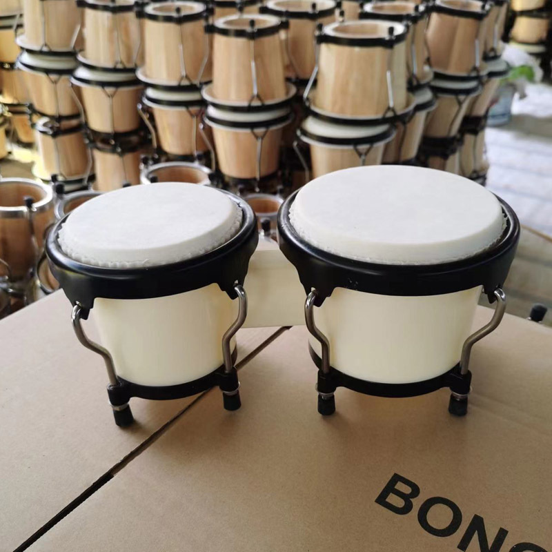 Bongo Drum Set - 4+5 inç ABS Plastik Bongo Davul