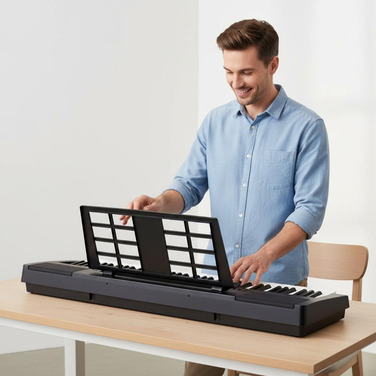 Musical Instrument Of Keyboard - Elektronik Klavye Müzik Standı Evrensel Tasarım
