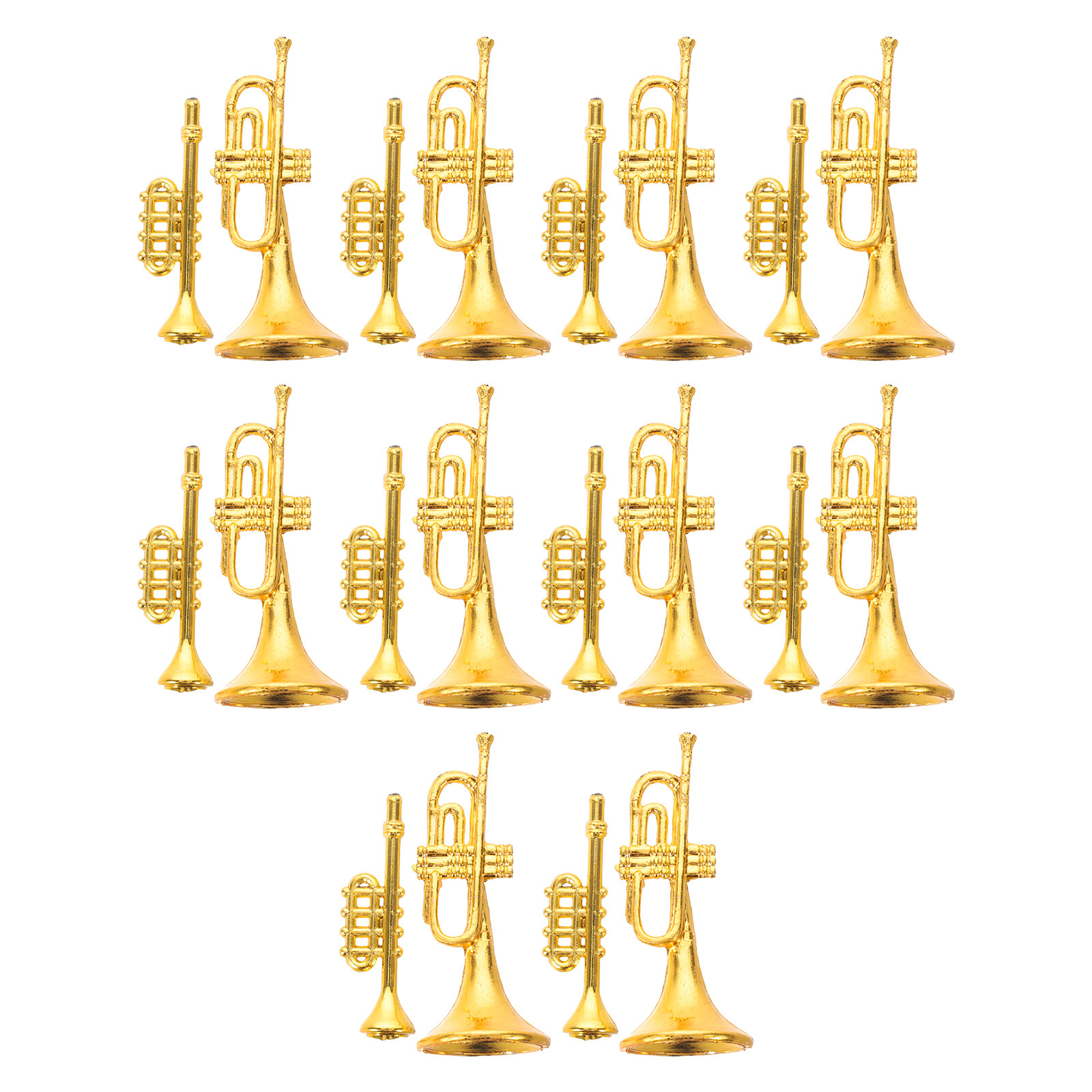 Musical Instrument Xmas Ornaments - 20 Adet Noel Mini Müzik Aleti