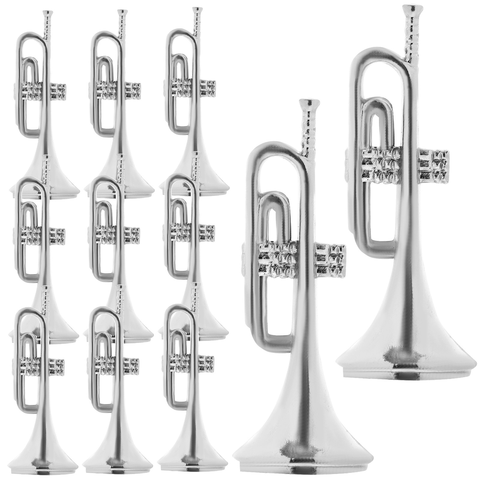 Musical Instrument Xmas Ornaments - 20 Parça Noel Minyatür Enstrüman Süs