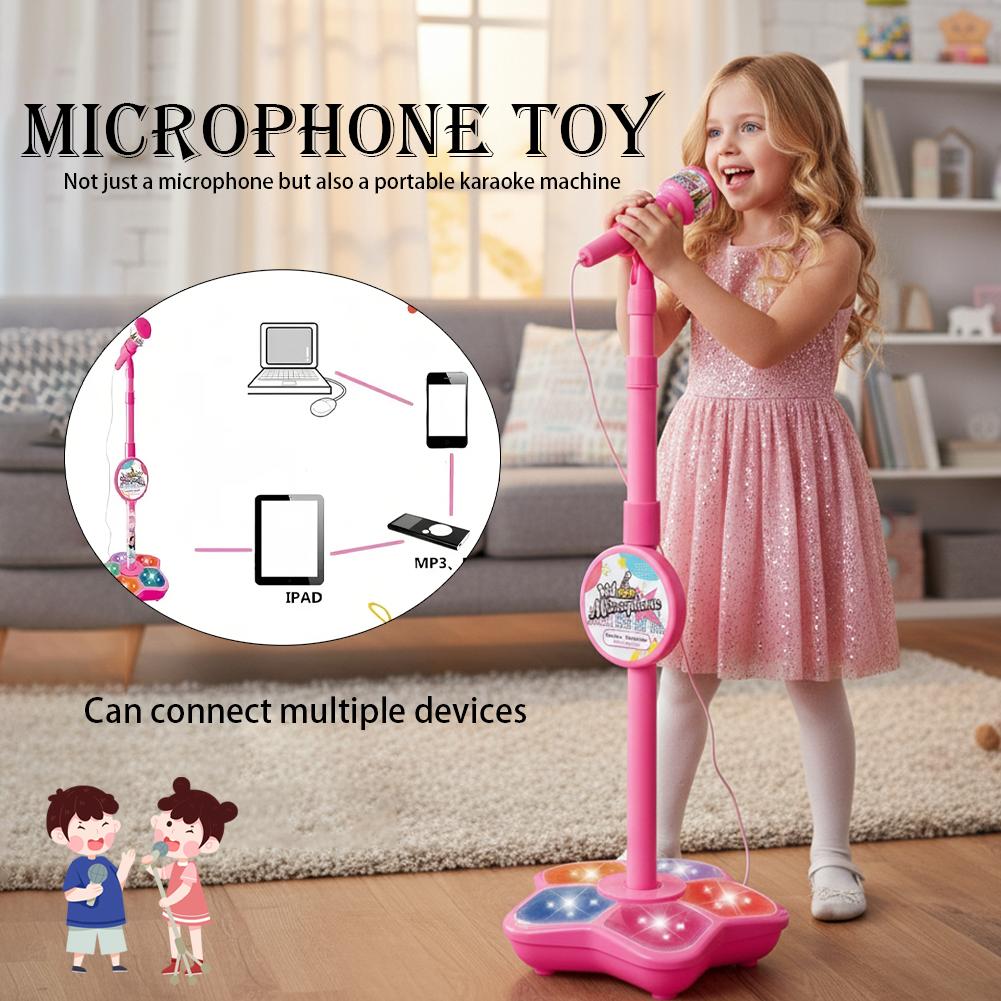Song With Musical Instrument - Çocuklar İçin Standlı Mikrofon Karaoke Şarkı