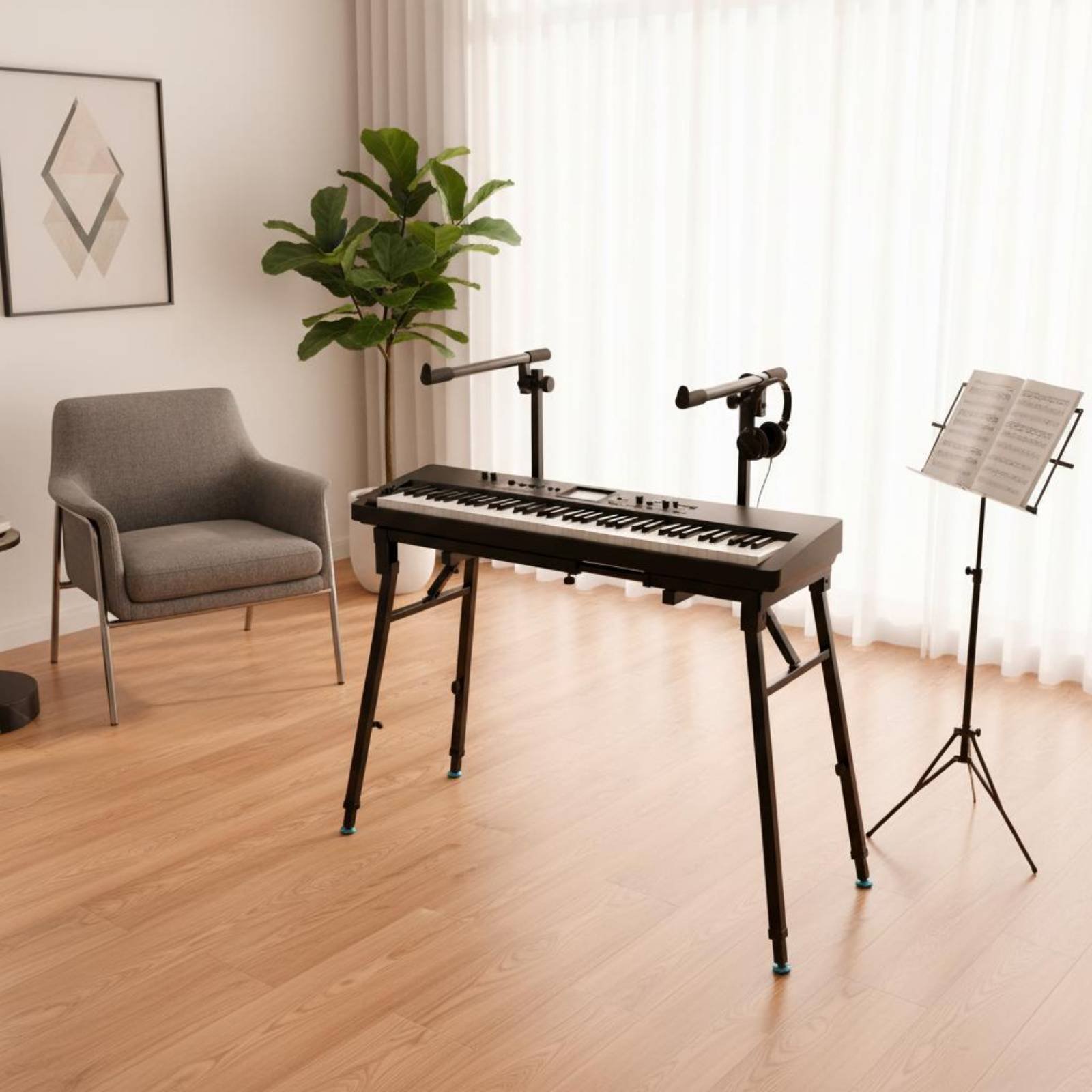 Katlanabilir Klavye Standı Taş - Musical Instrument Of Keyboard incelemesi ve fiyatı
