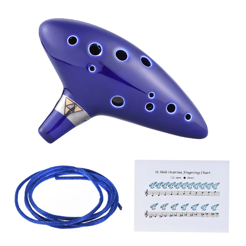 12 Delikli Ocarina Seramik Alt - Song With Musical Instrument incelemesi ve fiyatı