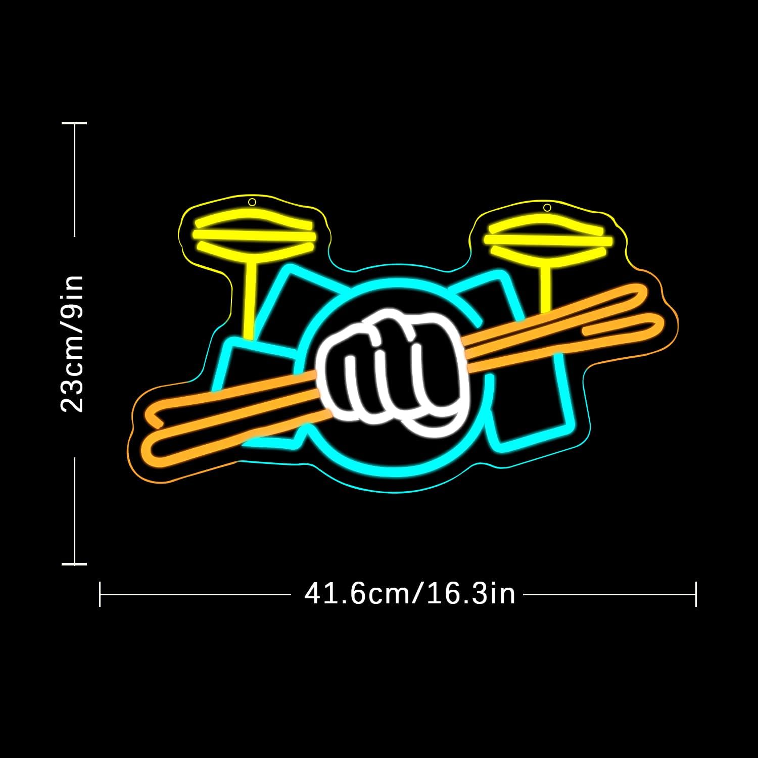 Davul Seti Neon Tabela USB Güç - Musical Instrument Of incelemesi ve fiyatı