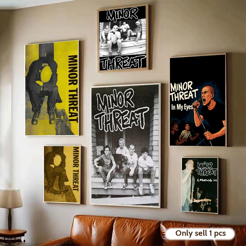 Rock Band M-Minor Threat Poste - Musical Instrument Poster incelemesi ve fiyatı
