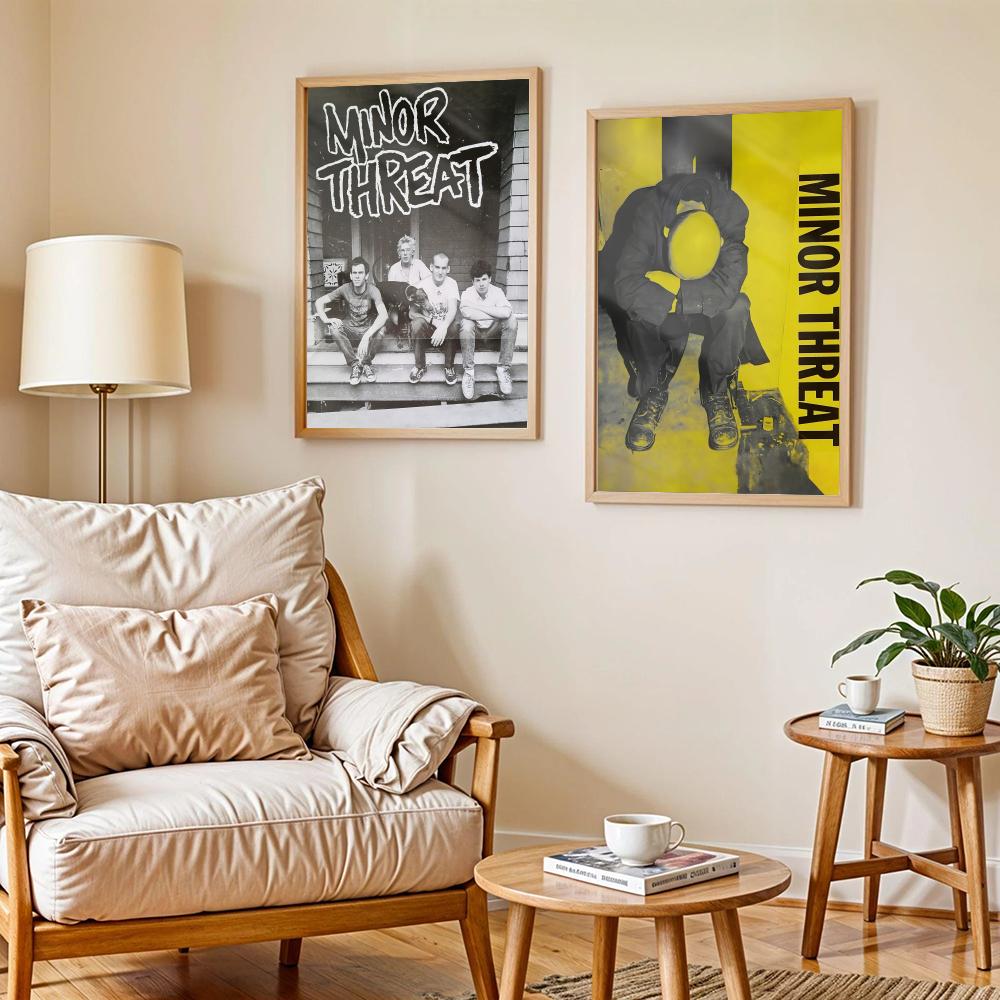 Rock Band M-Minor Threat Poste - Musical Instrument Poster incelemesi ve fiyatı