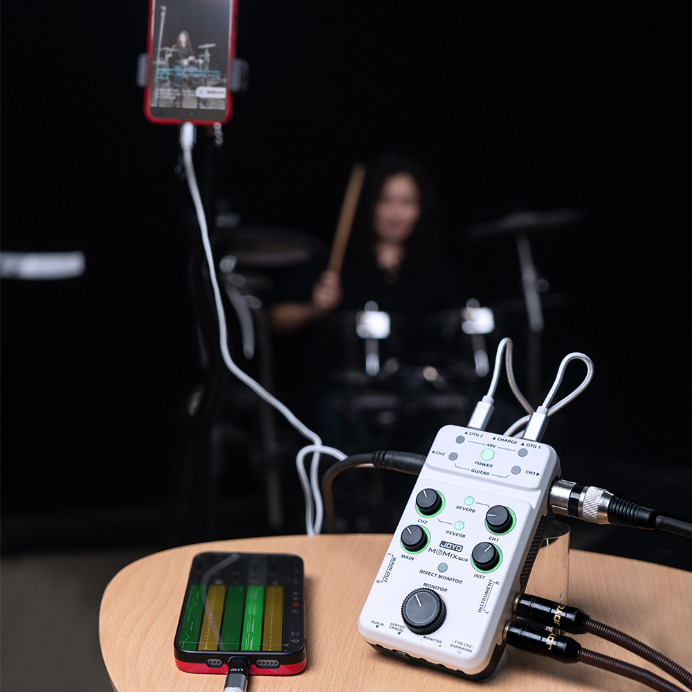 JOYO Ses Mikseri MOMIX PRO Mik - Musical Instrument Of Keyboard incelemesi ve fiyatı