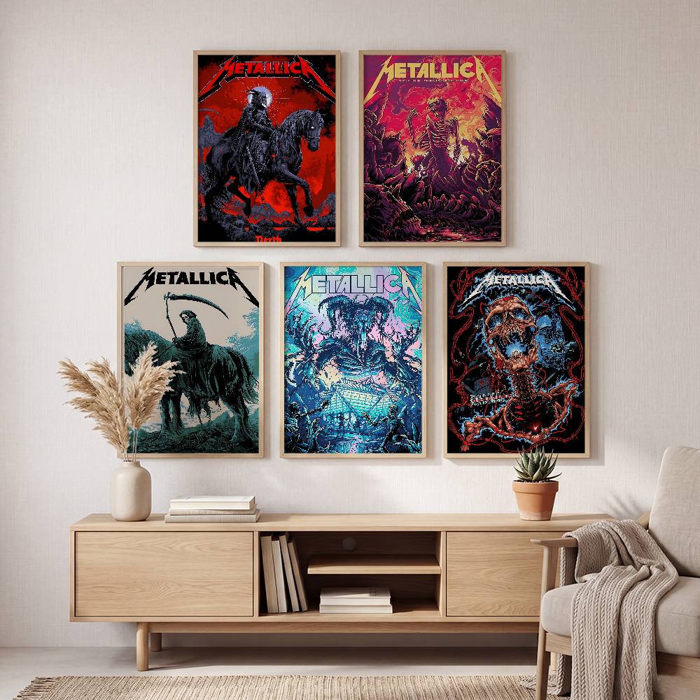 Rock Band M-METALLICA Klasik D - Musical Instrument Poster incelemesi ve fiyatı