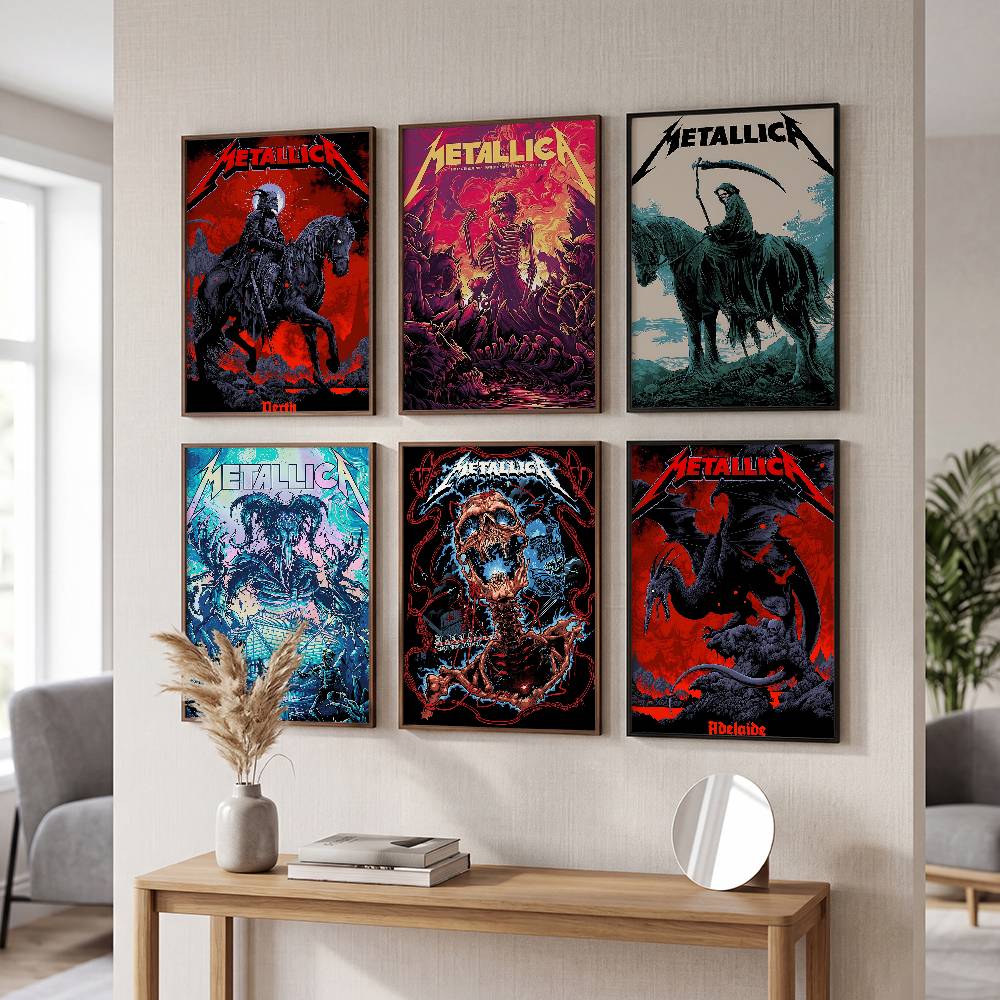 Rock Band M-METALLICA Klasik D - Musical Instrument Poster incelemesi ve fiyatı