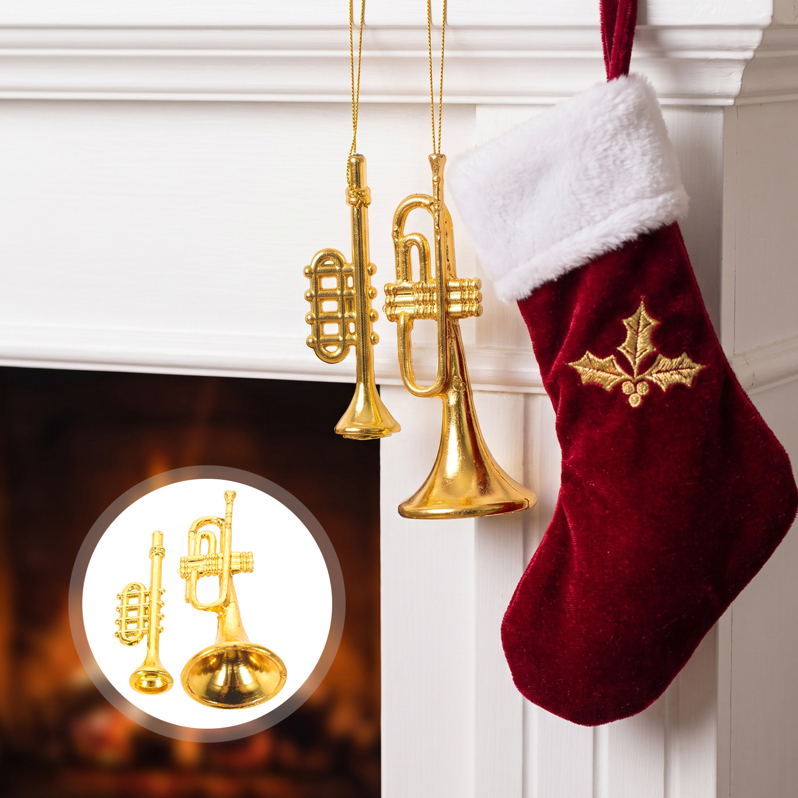 20 Adet Mini Müzik Aleti Noel  - Musical Instrument Xmas Ornaments incelemesi ve fiyatı