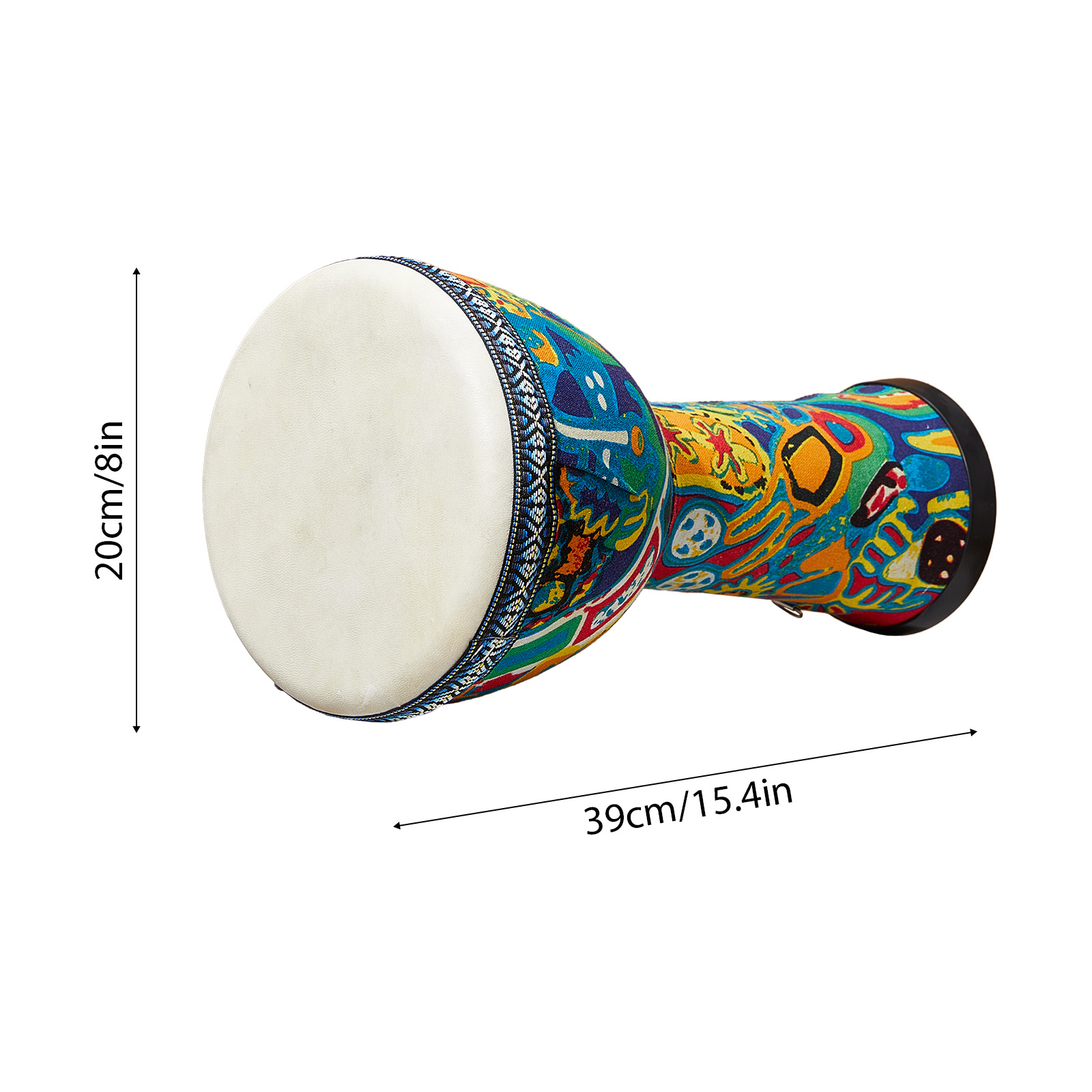 8 inç Afrika Davulu Büyük 8 El - Bongo Drum Set incelemesi ve fiyatı