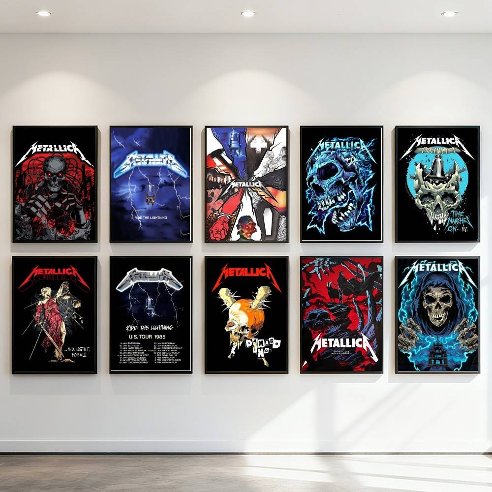 SıCAK Rock Grubu Serin M-METAL - Musical Instrument Poster incelemesi ve fiyatı