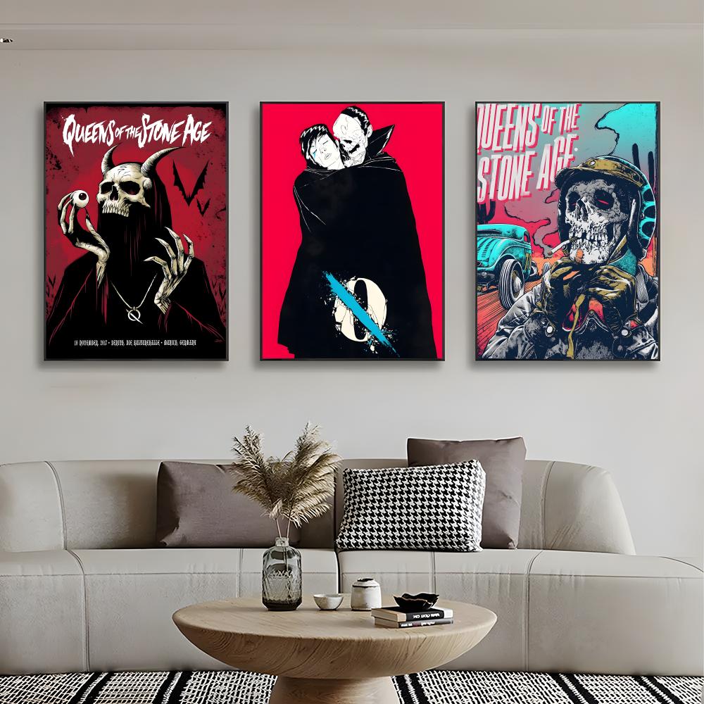 Stoner rock grubu Q-Queens Of  - Musical Instrument Poster incelemesi ve fiyatı