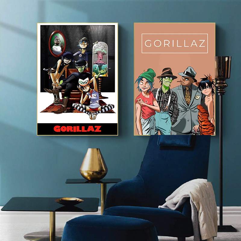 Sanal Karakterler Rock Grubu G - Musical Instrument Poster incelemesi ve fiyatı