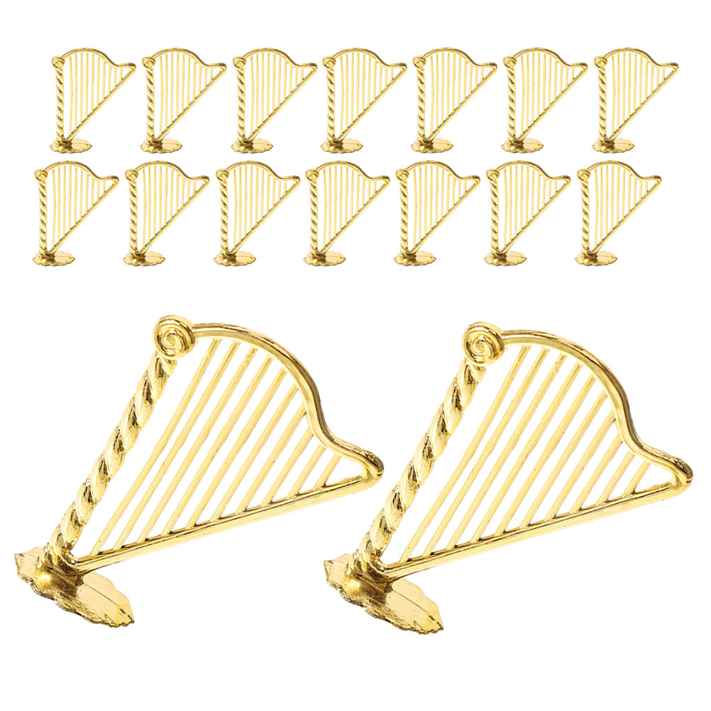 100 Adet Mini Arp Dekorasyon S - Musical Instrument Xmas Ornaments incelemesi ve fiyatı