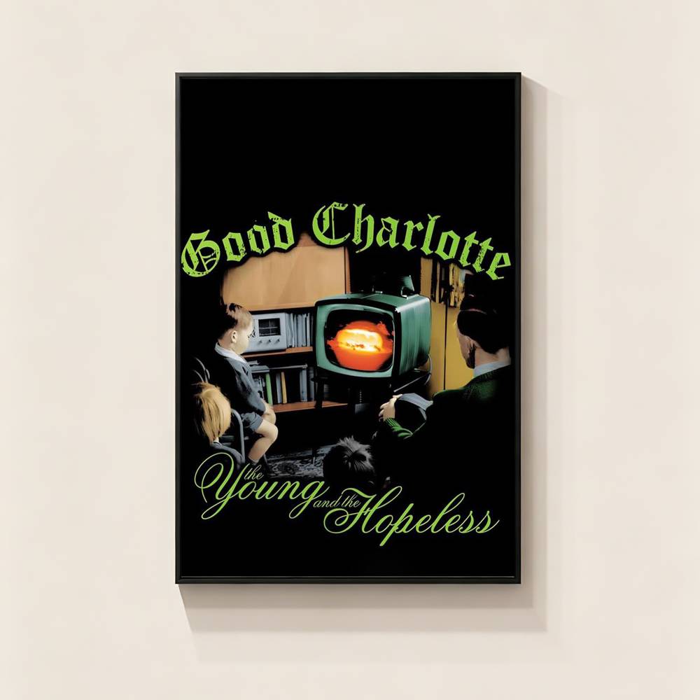 Pop-rock g-Good Charlotte Band - Musical Instrument Poster incelemesi ve fiyatı