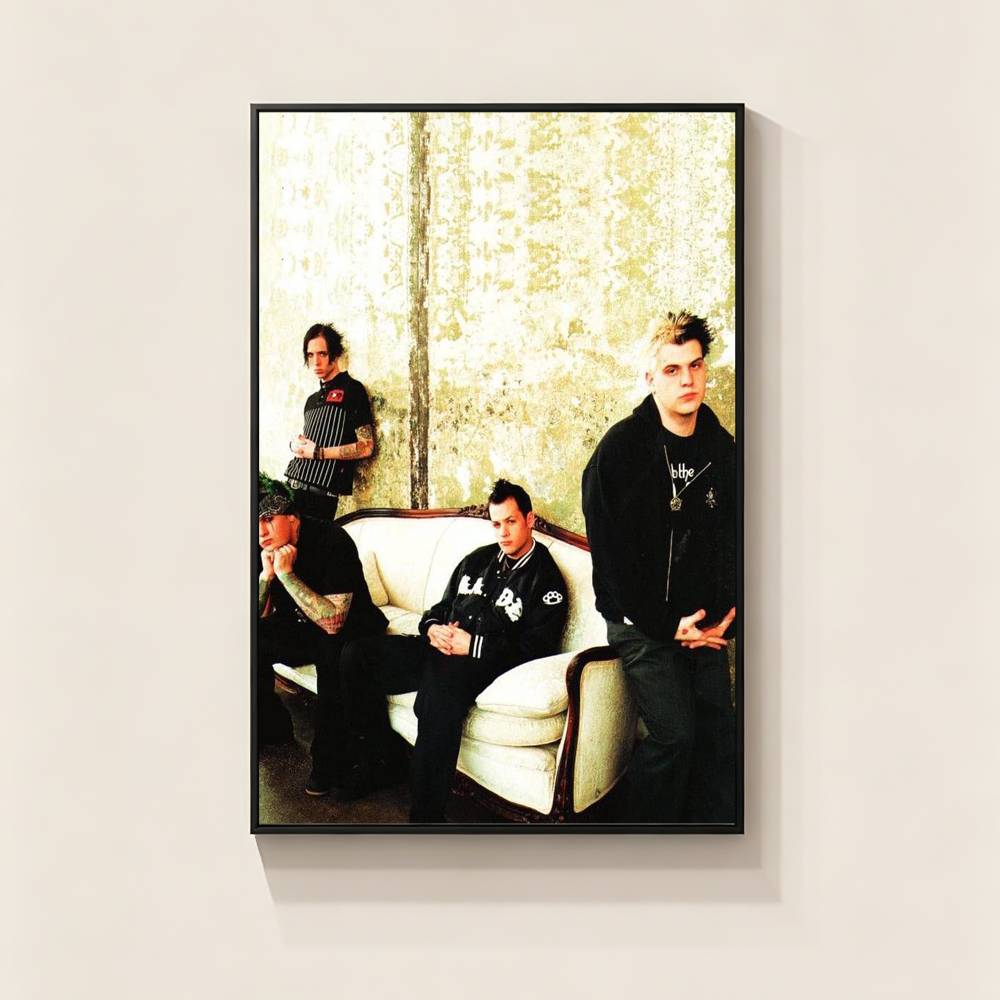 Pop-rock g-Good Charlotte Band - Musical Instrument Poster incelemesi ve fiyatı