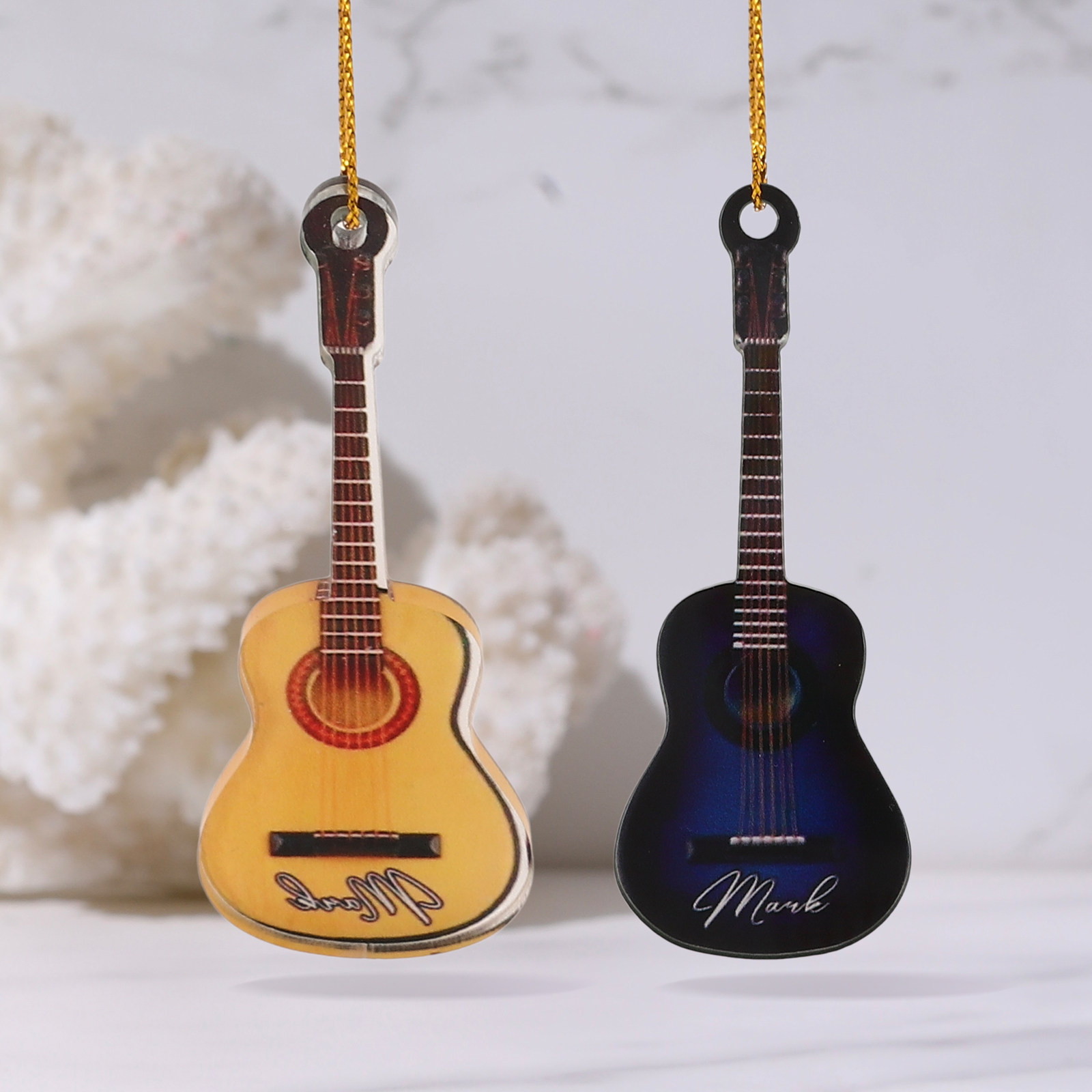 10 Adet Noel Mini Gitar Asma D - Musical Instrument Xmas Ornaments incelemesi ve fiyatı