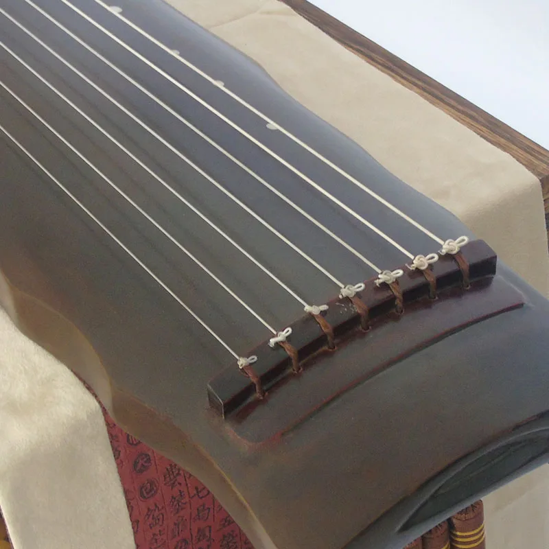 Ücretsiz Gravür 7 Telli Çin Gu - Musical Instrument Zither incelemesi ve fiyatı